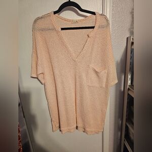 BiBi Pink Knit Blouse